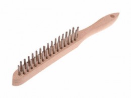 Faithfull FAI680S2 Heavy Duty Stainless Steel Scratch Brush 2 Row £5.99